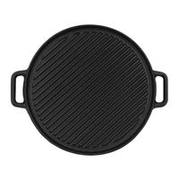 Krumble BBQ grillplaat - Zwart - thumbnail