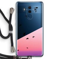 Fly away: Huawei Mate 10 Pro Transparant Hoesje met koord