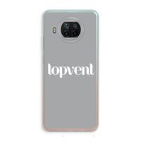 Topvent Grijs Wit: Xiaomi Mi 10T Lite 5G Transparant Hoesje