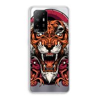 Tiger and Rattlesnakes: Oppo A94 5G Transparant Hoesje