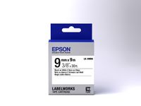 Epson Standard Tape - LK-3WBN Std Blk/Wht 9/9 - thumbnail