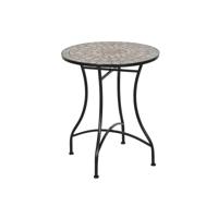 Bijzettafel Home ESPRIT Zwart Multicolour 60 x 60 x 72 cm