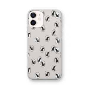 Miauw: iPhone 12 Transparant Hoesje