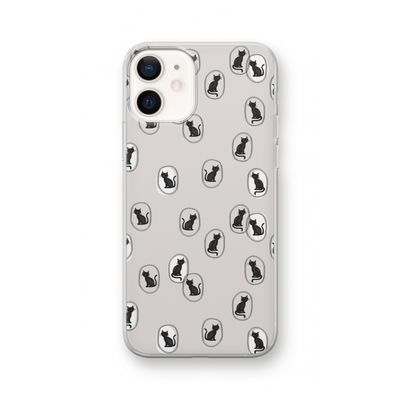 Miauw: iPhone 12 Transparant Hoesje