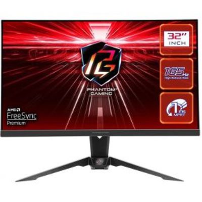 ASRock Phantom Gaming PG32QF2B 32 Quad HD 165Hz VA Monitor