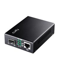 Cudy MC220 netwerk media converter 1000 Mbit/s 1310 nm Single-mode Zwart - thumbnail