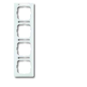 Busch-Jaeger 2CKA001754A4063 Frame Frame 4-voudig Reflex SI Zuiver wit (RAL 9010), Wit 1 stuk(s)