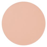 Tafel Placemats lederlook - zalm roze - rond - D38 cm - tafel dekken - onderleggers Tafel Placemats lederlook - zalm roze - rond - D38 cm - tafel dekken - onderleggers