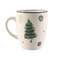 Mok everlands kunstkerstboom deco 350ml