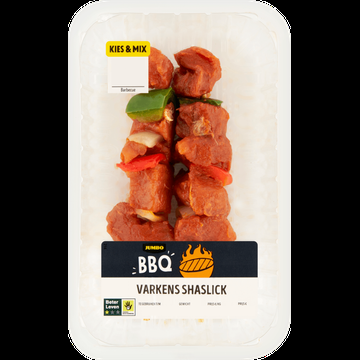 Jumbo BBQ Varkens Shaslick 200 g