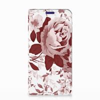 Bookcase Samsung Galaxy S10e Watercolor Flowers