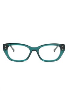 Carolina Herrera lunettes de vue à monture papillon - Vert