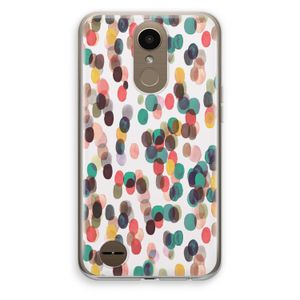 Tropical Dots: LG K10 (2017) Transparant Hoesje