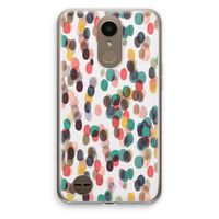 Tropical Dots: LG K10 (2017) Transparant Hoesje