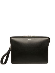 Bally pochette Ribbon en cuir - Noir