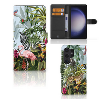 Telefoonhoesje met Pasjes voor Samsung Galaxy S24 Ultra Jungle