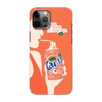 Peach please!: Volledig geprint iPhone 12 Pro Hoesje