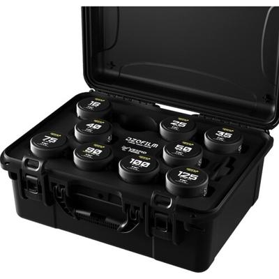 DZOFilm Vespid Prime 9-lens Kit - PL & EF mount (16/25/35/40/50/75/90/100/125mm T2.1) with case
