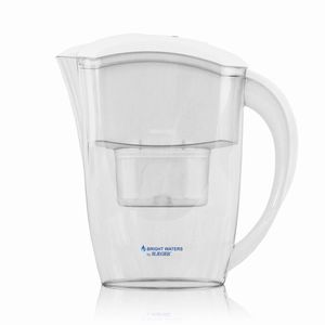 Haeger WJ-24W.004A water filter Waterfilter in kan 2,4 l Transparant, Wit