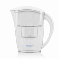 Haeger WJ-24W.004A water filter Waterfilter in kan 2,4 l Transparant, Wit - thumbnail