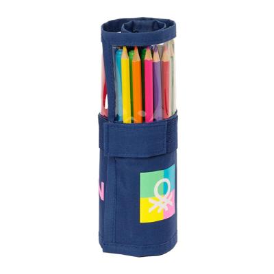 Pennenzak Benetton Cool Marineblauw 7 x 20 x 7 cm Furling 27 Onderdelen