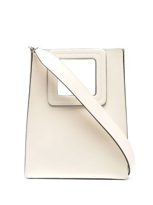 STAUD sac à main Shirley à anse sur le dessus - Blanc