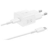 Samsung USB-C Power Adapter met Kabel EP-T2510XWEGEU - 25W - Wit - thumbnail