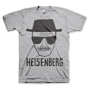 T-shirt Breaking Bad Heisenberg - grijs - heren - korte mouwen