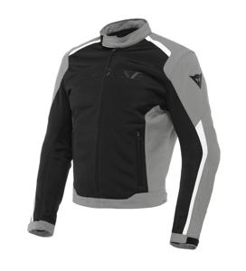 DAINESE Hydraflux 2 Air D-Dry Jacket, Doorwaai motorjas heren, Zwart-Donker Grijs