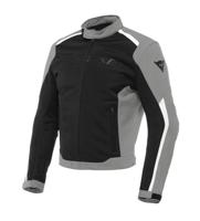 DAINESE Hydraflux 2 Air D-Dry Jacket, Doorwaai motorjas heren, Zwart-Donker Grijs