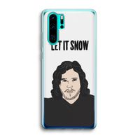 Let It Snow: Huawei P30 Pro Transparant Hoesje