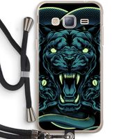 Cougar and Vipers: Samsung Galaxy J3 (2016) Transparant Hoesje met koord