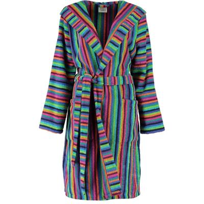 Cawö Cawö Dames Badjas kort met Capuchon 7049 Multi 34