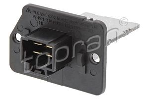 Weerstand, interieurventilator 821223