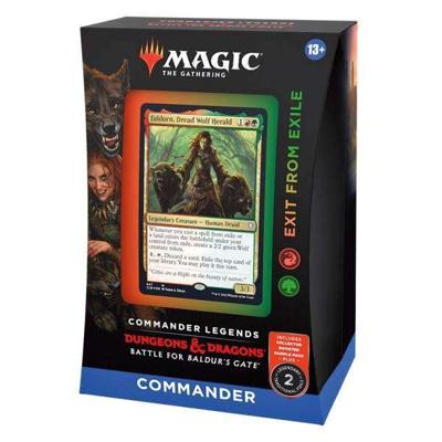 MTG Commander Legends Battle for Baldur's Gate Commander Deck - Exit from Exile