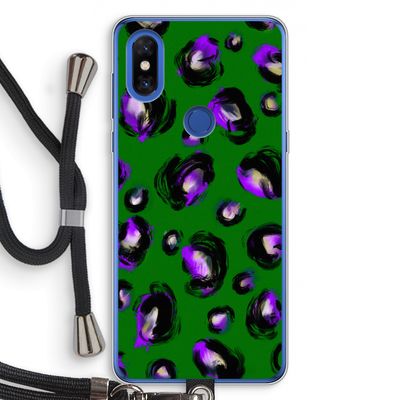 Green Cheetah: Xiaomi Mi Mix 3 Transparant Hoesje met koord