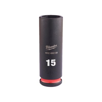Milwaukee Accessoires SHOCKWAVE Slagdop 3/8" diep 15mm | 1 stuk - 4932480289