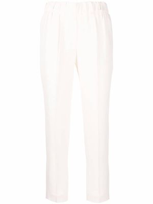 Brunello Cucinelli pantalon slim court - Tons neutres