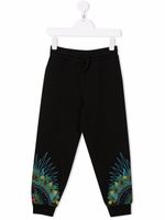 Marcelo Burlon County Of Milan Kids pantalon de jogging Bandana Wings - Noir