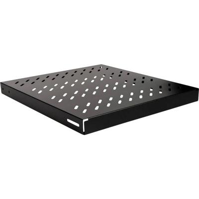 ROLINE 19-inch plank 1 U, 500 mm diep 50 kg zwart