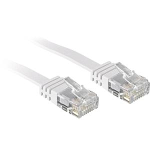 LINDY 47503 RJ45 Netwerkkabel, patchkabel CAT 6 U/UTP 3.00 m Wit Snagless 1 stuk(s)