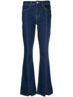 L'Agence Bootcut jeans - Blauw - thumbnail