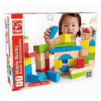 Hape Kleurrijke houten blokken bouwsteen - thumbnail