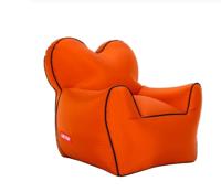 Outdoor draagbare één vocht water proof opblaasbare luie sofa Bean grootte: 70x80x70cm (oranje)