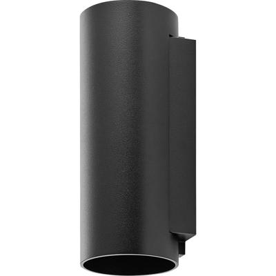 Deko Light Can IP65 up & down, 2x 7,5 W GU10, Schwarz 731226 Wandopbouwarmatuur GU10 7.5 W Zwart