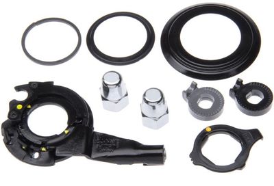 Shimano componentenset nexus 7 sm-7c25 / sg-c3000 / sg-c3001-7c met nx10 cassettejoint voor standaard achtervork