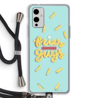 Always fries: OnePlus 9 Transparant Hoesje met koord