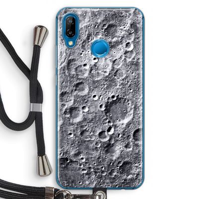 Maanlandschap: Huawei P20 Lite Transparant Hoesje met koord