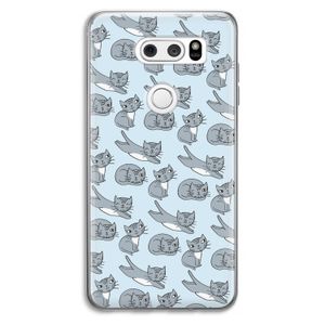 Poezen: LG V30 Transparant Hoesje