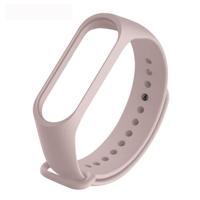 Pure Color Soft TPU vervangende Horlogebanden voor Xiaomi mi band 4 host niet inbegrepen (roze)